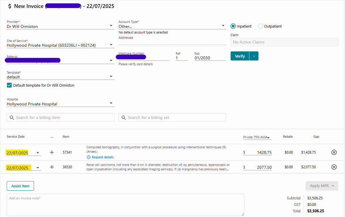 Convert quote to invoice